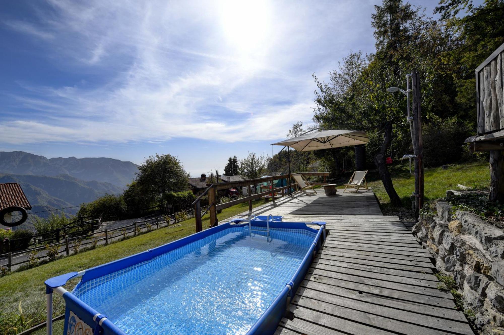 Chalet "Baita Cavacca" Crone Exterior foto