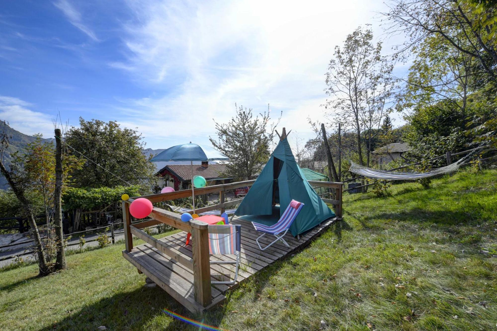 Chalet "Baita Cavacca" Crone Exterior foto
