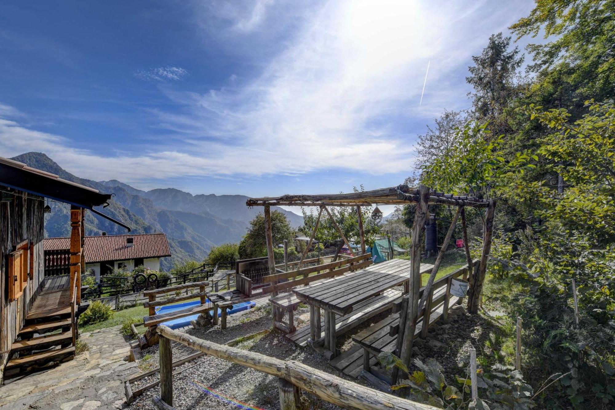 Chalet "Baita Cavacca" Crone Exterior foto