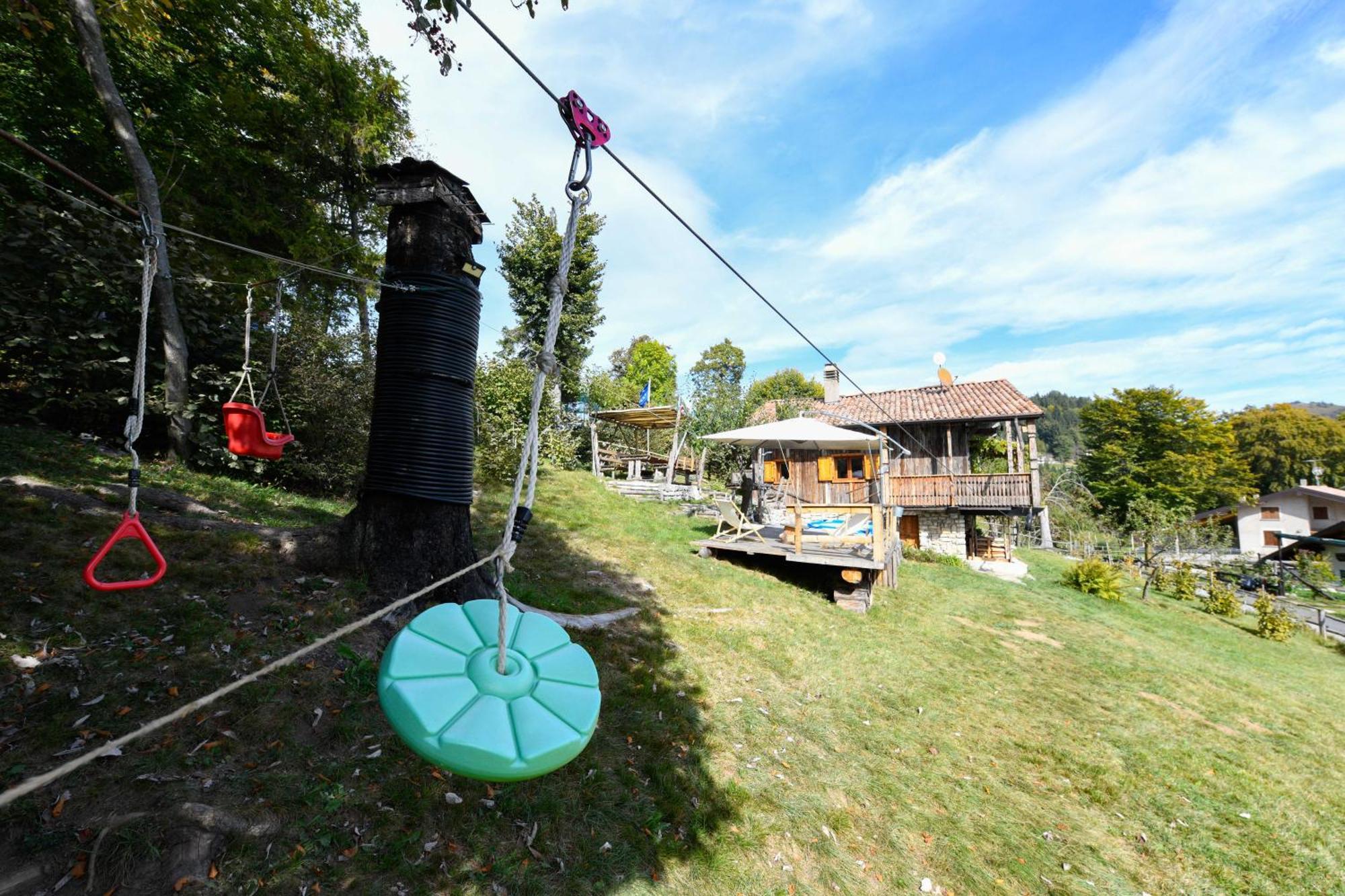 Chalet "Baita Cavacca" Crone Exterior foto