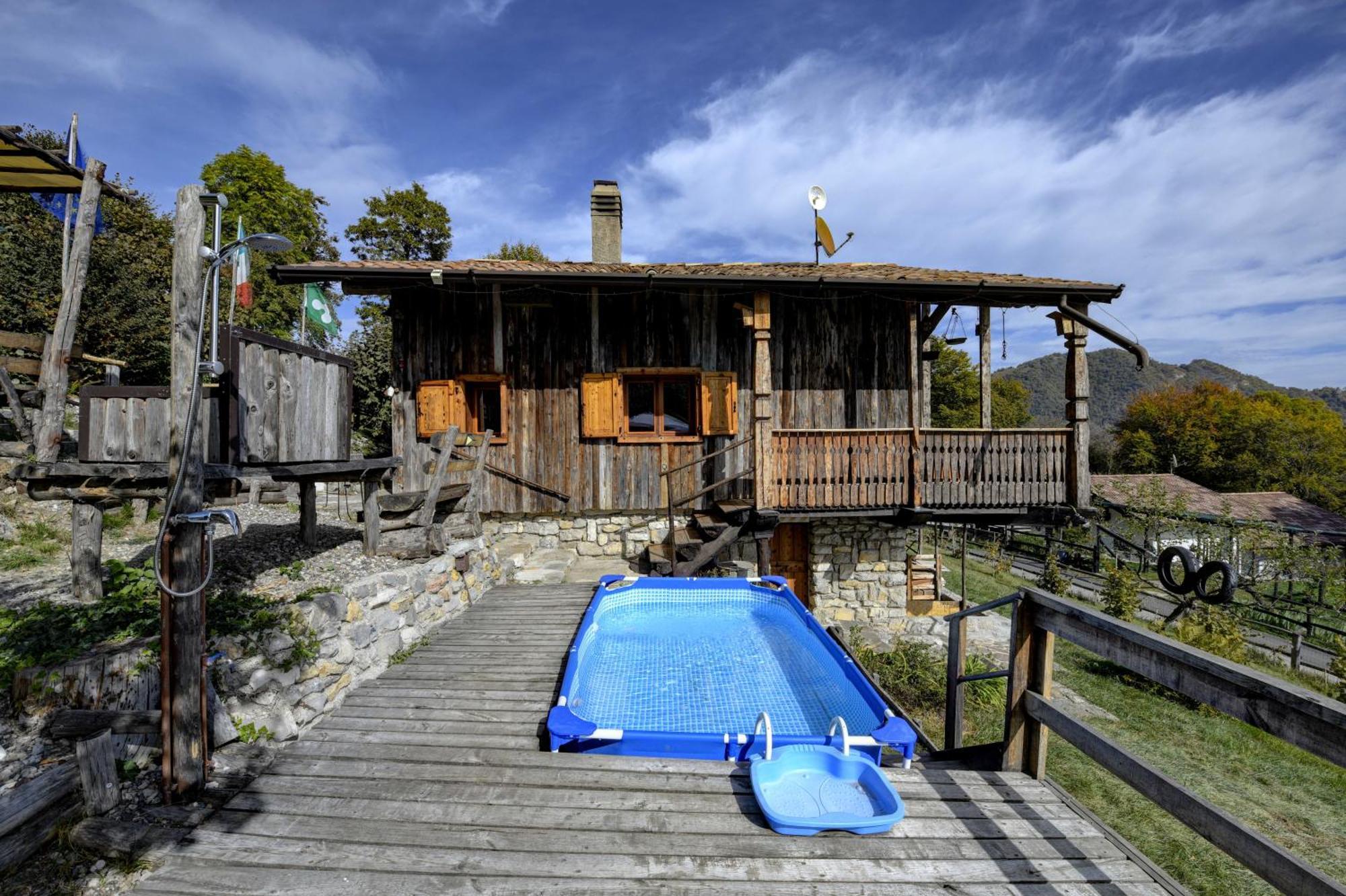 Chalet "Baita Cavacca" Crone Exterior foto