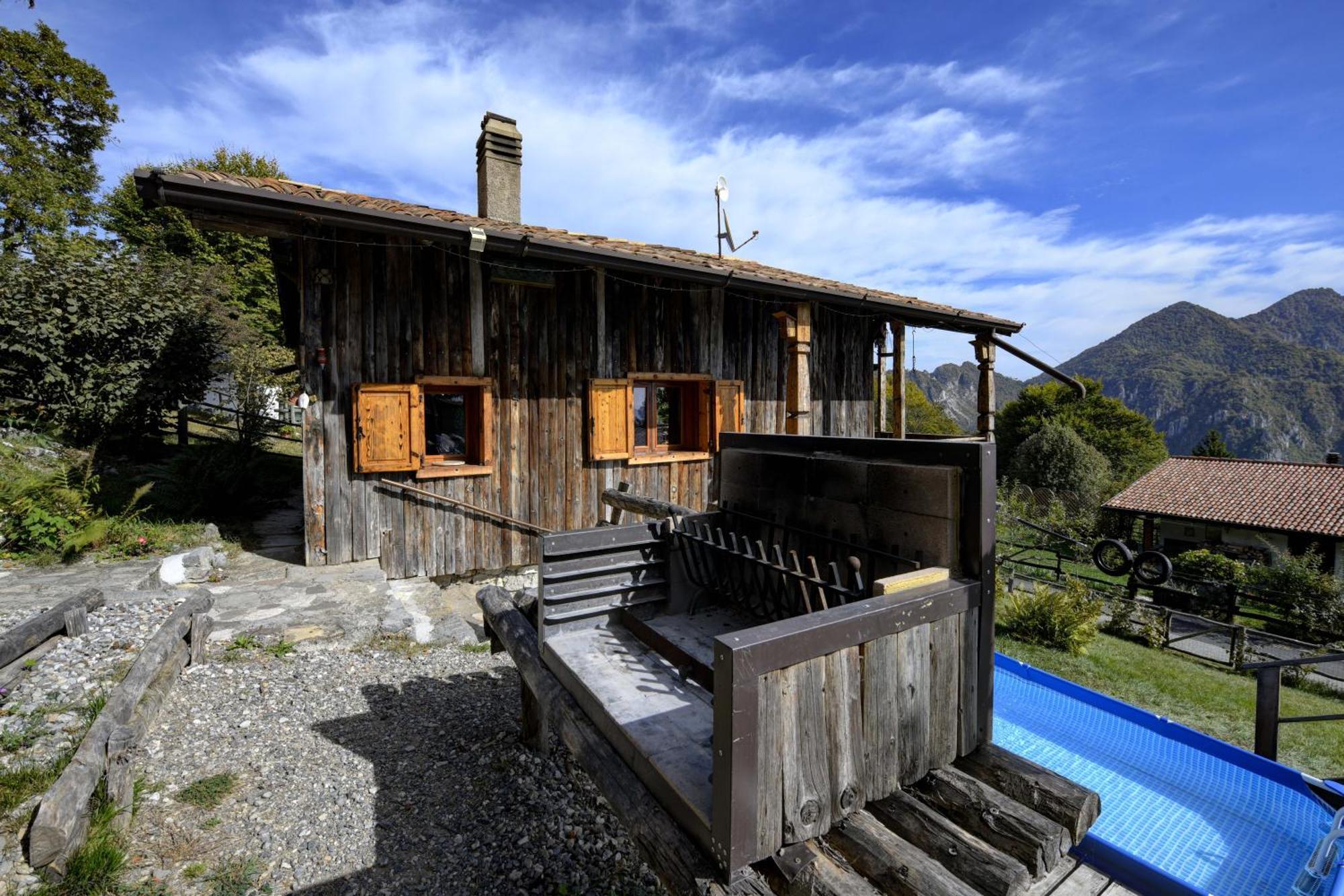 Chalet "Baita Cavacca" Crone Exterior foto