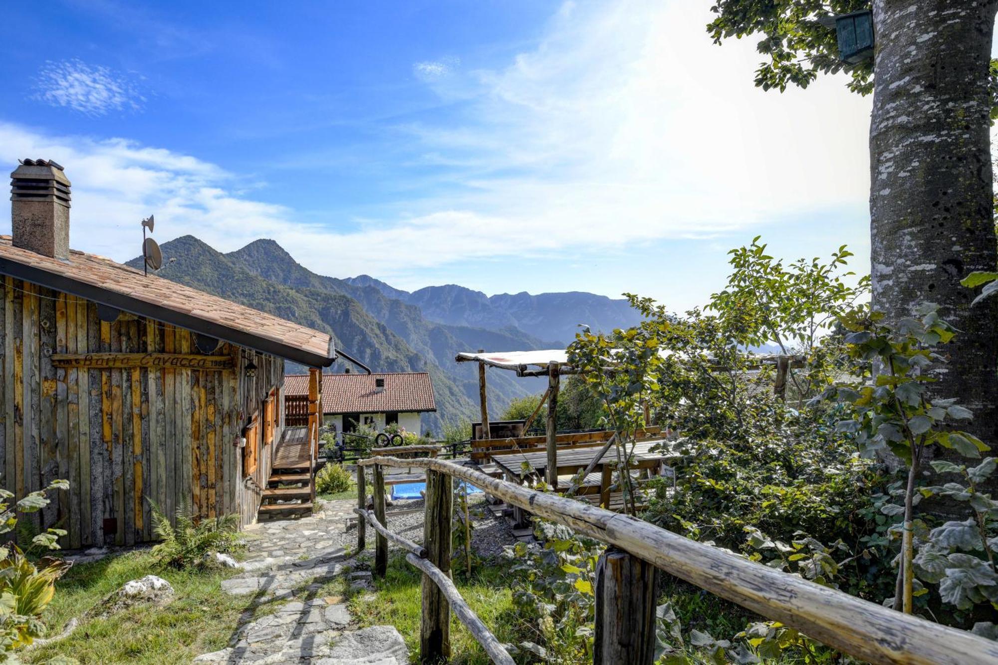Chalet "Baita Cavacca" Crone Exterior foto