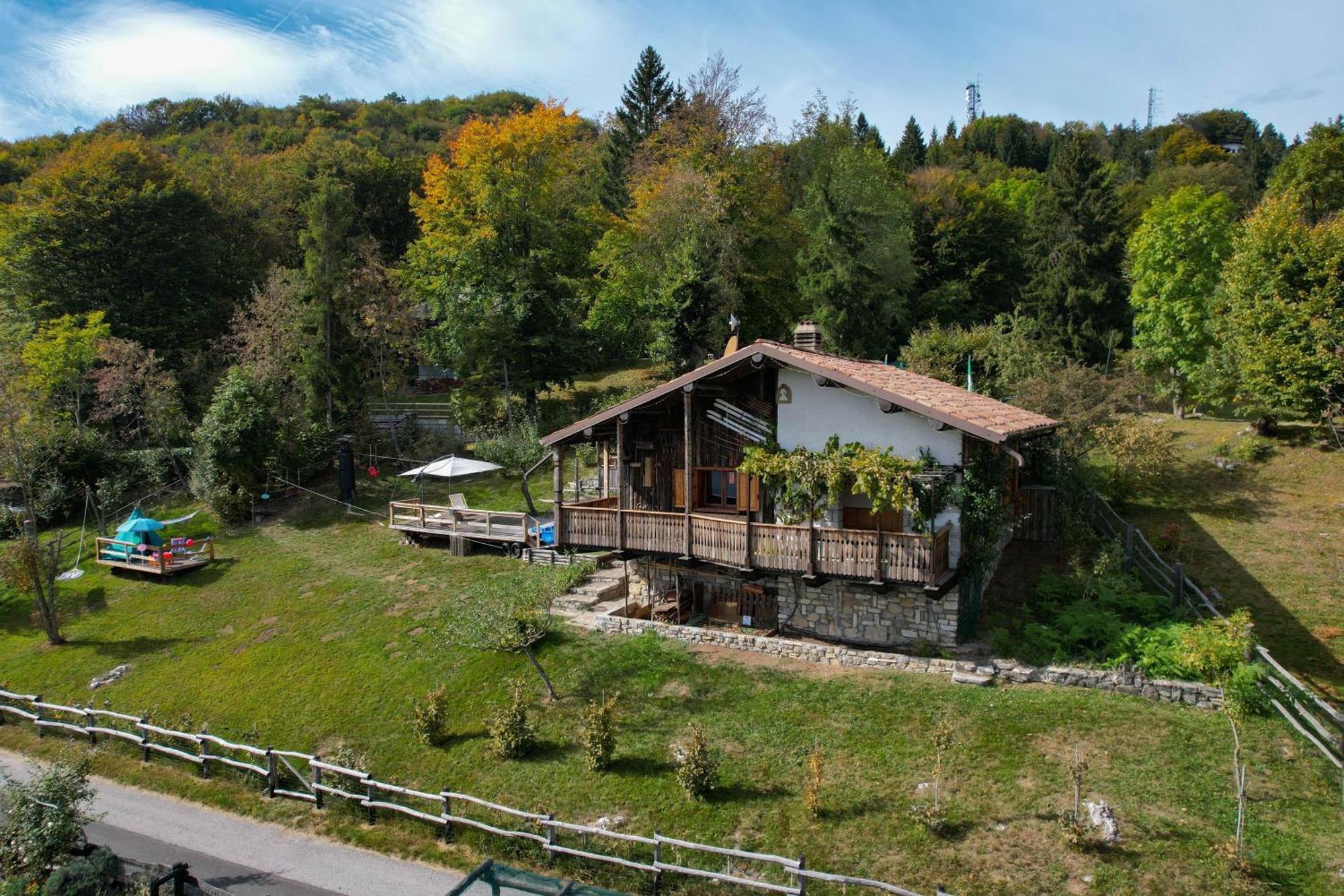 Chalet "Baita Cavacca" Crone Exterior foto